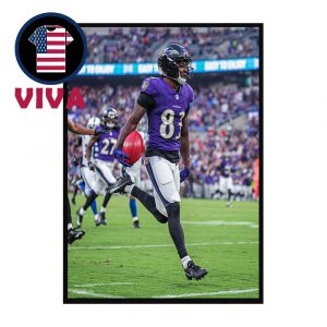 LaJohntay Wester 87 Yard Punt Return TD Baltimore Ravens vs Indianapolis Colts NFL Preseason 2025 Home Decor Poster Canvas