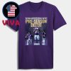 Oasis Edinburgh 2025 Scottish Gas Murrayfield Stadium Live 25 UK August 8th To 12th Two Sided T-Shirt