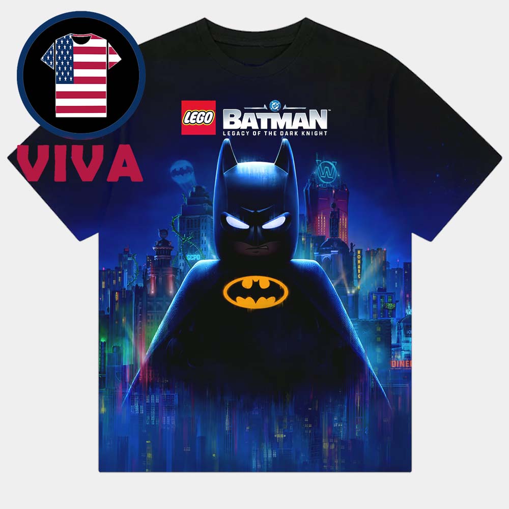 Lego Batman 2026 Game Legacy Og The Dark Night All Over Print T-Shirt Lego Batman 2026 Game Legacy Og The Dark Night All Over Print T-Shirt