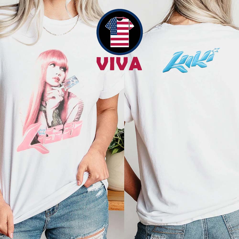 Lisa x Bershka 2025 Two Sided T-Shirt Lisa x Bershka 2025 Two Sided T-Shirt