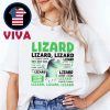 Lizard Meme Weirdcore Animal Lizard Lizard Lizard Unisex T-Shirt