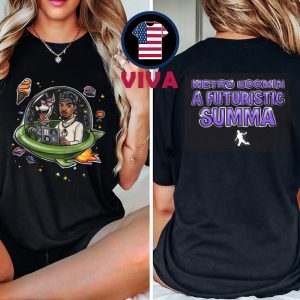 Metro Boomin A Futuristic Summa Atlanta GA 2025 Airbush Two Sided T-Shirt