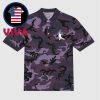 Metro Boomin A Futuristic Summa Era Purple Striped Polo Shirt