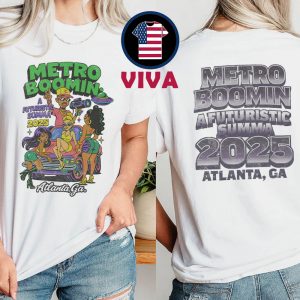 Metro Boomin Atlanta GA 2025 A Futuristic Summa Two Sided T-Shirt