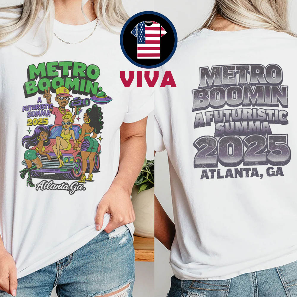 Metro Boomin Atlanta GA 2025 A Futuristic Summa Two Sided T-Shirt Metro Boomin Atlanta GA 2025 A Futuristic Summa Two Sided T-Shirt