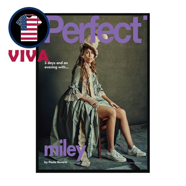 Miley Cirus 3 Days And An Evening With On Perfect Magazine Cover 2025 Home Decor Poster Canvas