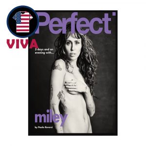 Miley Cirus On Perfect Magazine Cover 3 Days And An Evening With 2025 Home Decor Poster Canvas