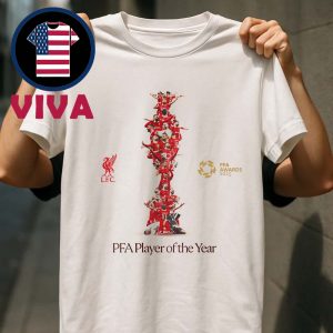 Mohamed Salah 2025 Mens PFA Players Player Of Tthe Year Unisex T-Shirt