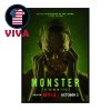 Monster The Ed Gein Story Movie 2025 Before Psycho There Was ED Home Decor Poster Canvas