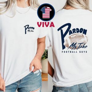 Pardon My Take Football Guys Two Sided T-Shirt
