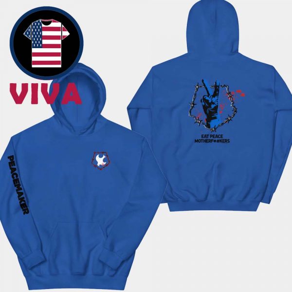 Peacemaker Eat Peace Motherfuckers All Over Print Hoodie