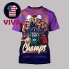 Taylor Swift The Life Of A Showgirl Album Cover All Over Print T-Shirt