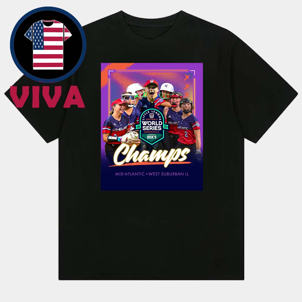 Pennsylvania 2025 Little League Softball Champions Unisex T-Shirt Pennsylvania 2025 Little League Softball Champions Unisex T-Shirt