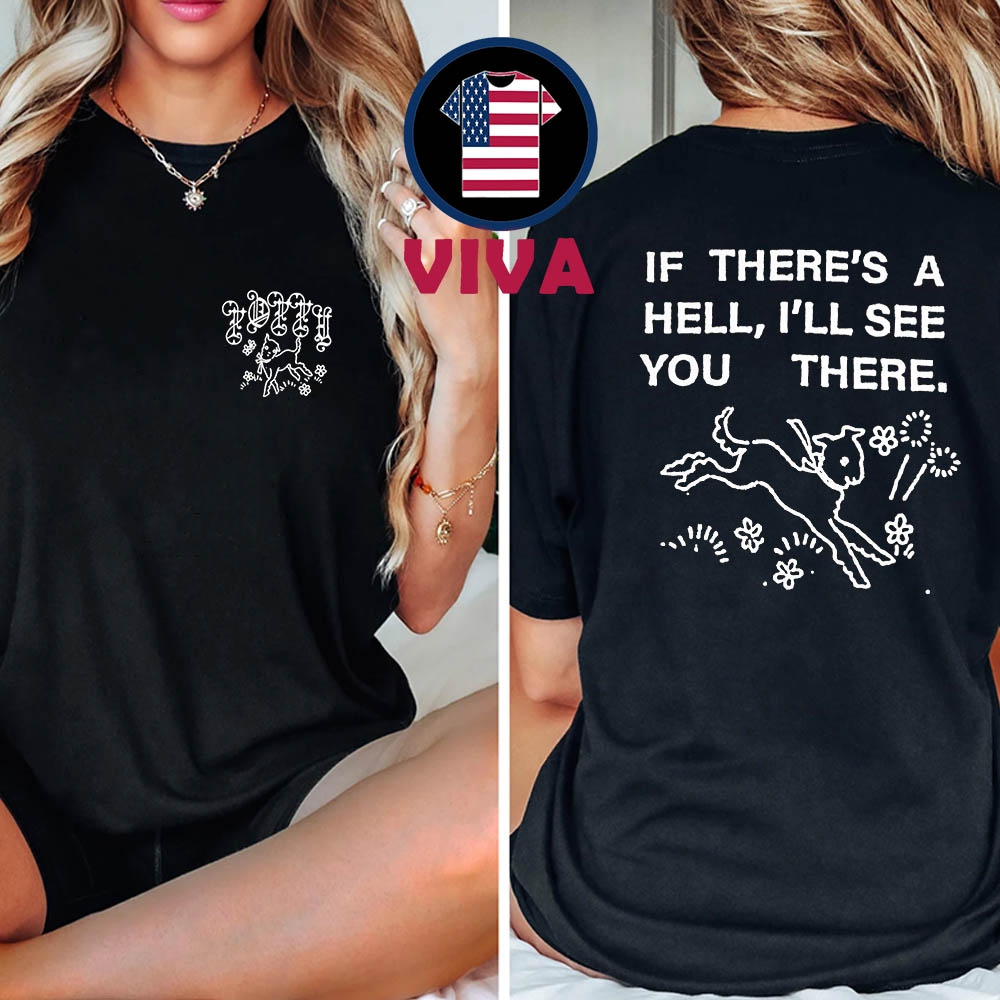 Poppy Little Lamb Two Sided T-Shirt Poppy Little Lamb Two Sided T-Shirt