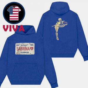 Sabrina Carpenter Lollapalooza 2025 August 3rd Grand Park Two Sided Hoodie