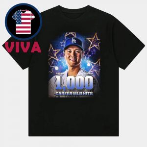 Shohei Ohtani 1000th Career Hit Los Angeles Dodgers 2025 MLB Unisex T-Shirt