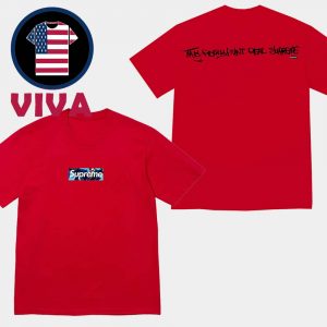 Slawn Supreme Batpreme Red Two Sided T-Shirt