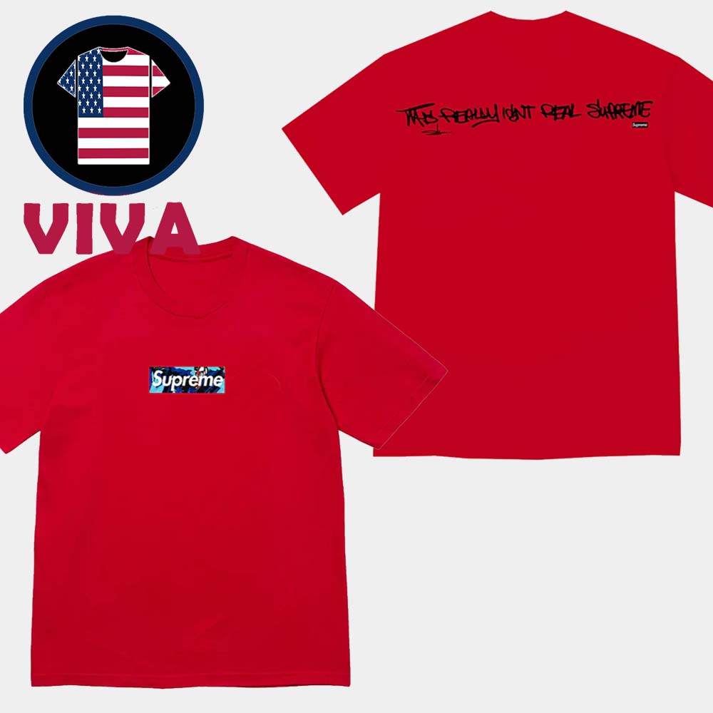 Slawn Supreme Batpreme Red Two Sided T-Shirt Slawn Supreme Batpreme Red Two Sided T-Shirt