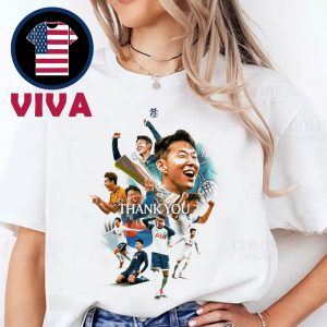 Son Heung Min Leave Totenham Hotspur Thank You For Memories Unisex T-Shirt