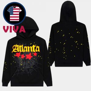 Spider Sp5der Atlanta All Over Print Hoodie