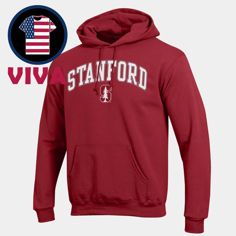 Stanford Cardinal University Arch Over Logo Unisex Hoodie Stanford Cardinal University Arch Over Logo Unisex Hoodie