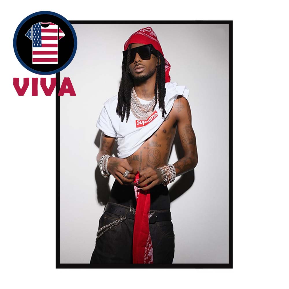 Supreme x Playboi Carti 2025 Home Decor Poster Canvas Supreme x Playboi Carti 2025 Home Decor Poster Canvas