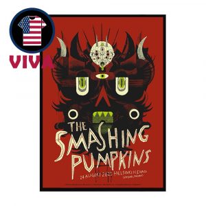 The Smashing Pumpkins Helsinki 2025 Finland On August 24th Home Decor Poster Canvas
