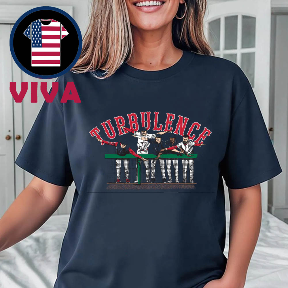 Turbulence Boston Red Sox MLB 2025 Unisex T-Shirt Turbulence Boston Red Sox MLB 2025 Unisex T-Shirt