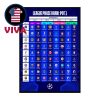 Chelsea UEFA Champions League Draw 2025 2026 League Phase Fixtures Schedule Home Decor Poster Canvas