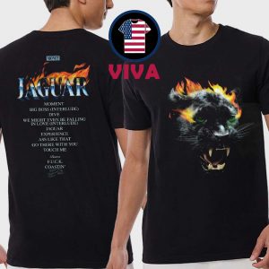 Victoria Monet 5 Years Of Jaguar Jag On Fire Two Sided T-Shirt