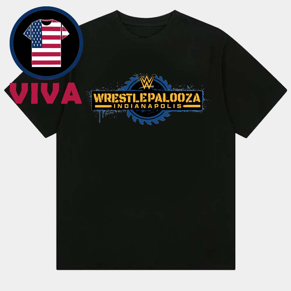 WWE Wrestlepalooza 2025 Indianapolis Gainbridge Fieldhouse September Unisex T-Shirt WWE Wrestlepalooza 2025 Indianapolis Gainbridge Fieldhouse September Unisex T-Shirt