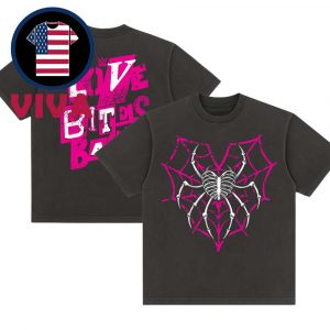 CM Punk Wearing AJ Lee Love Bites Back WWE Two Sided T Shirt