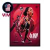 A’ja Wilson 4X MVP 2025 WNBA Las Vegas Aces Home Decor Poster Canvas