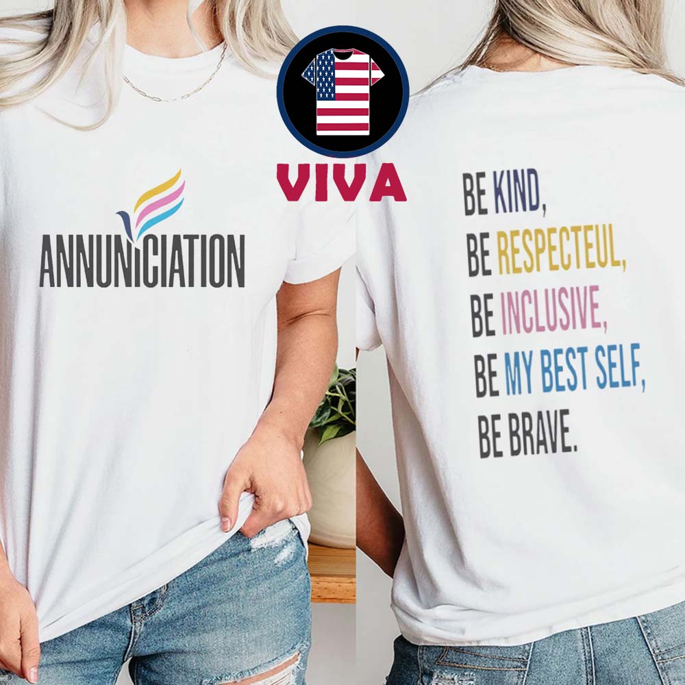 Annunciation Catholic Church Shooting Minnesota Vikings Two Sided T-Shirt Annunciation Catholic Church Shooting Minnesota Vikings Two Sided T-Shirt