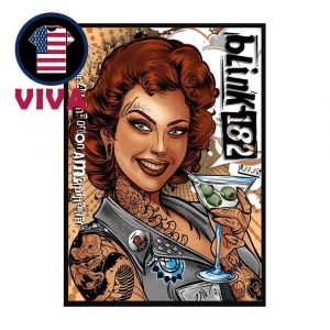 Blink-182 The Orion Amphitheater 2025 Huntsville Alabama September 22 Home Decor Poster Canvas