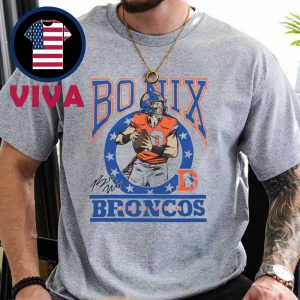 Bo Nix Denver Broncos Signature Unisex T-Shirt