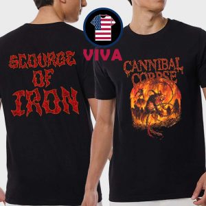 Cannibal Corpse Scourge Of Iron Two Sided T-Shirt