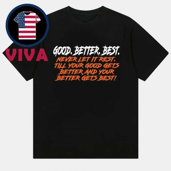 Chicago Bears Good Better Best Classic T-Shirt