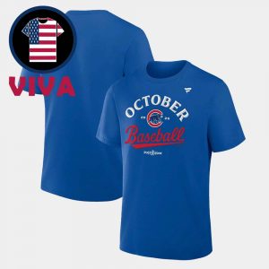 Chicago Cub October Baseball 2025 MLB Postseason Unisex T-Shirt