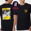 Circle Jerks Skankman 2025 Norht America Tour Dates Two Sided T-Shirt