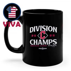Cleveland Guardians American League AL Central Champions 2025 Ceramic Mug Cup