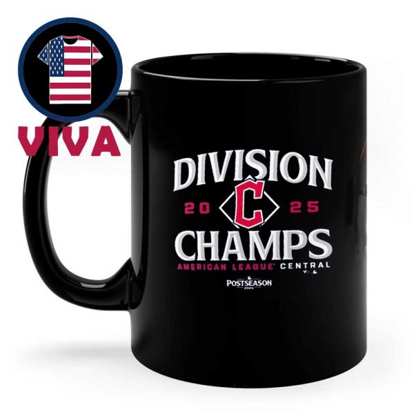 Cleveland Guardians American League AL Central Champions 2025 Ceramic Mug Cup
