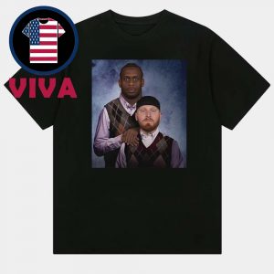 Geno Smith and Maxx Crosby Step Brothers Caleb Rogers Wearing NFL Unisex T-Shirt
