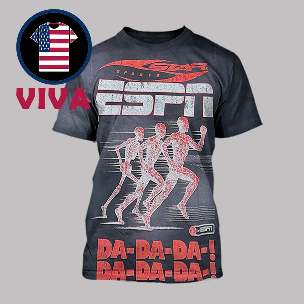 Hellstar x ESPN DA DA DA All Over Print T-Shirt Hellstar x ESPN DA DA DA All Over Print T-Shirt