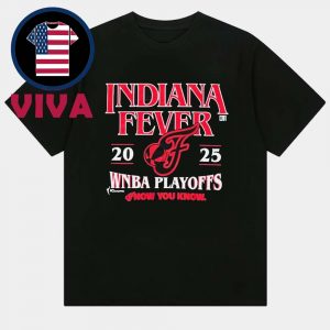 Indiana Fever 2025 WNBA Playoffs Now You Know Unisex T-Shirt Hoodie Sweater