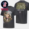 John Cena Hustle Loyalty Respect Snow WWE Two Sided T-Shirt