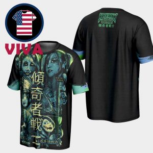 Kabuki Warriors Kanji Sane Asuka 2025 WWE All Over Print T-Shirt