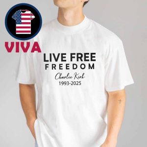 Live Free Charlie Kirk Unisex T-Shirt