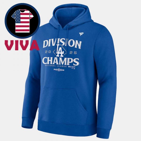 Los Angeles Dodgers NL West Champions 2025 Hoodie