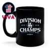 Los Angeles Dodgers NL West Champions MLB 2025 Ceramic Mug Cup